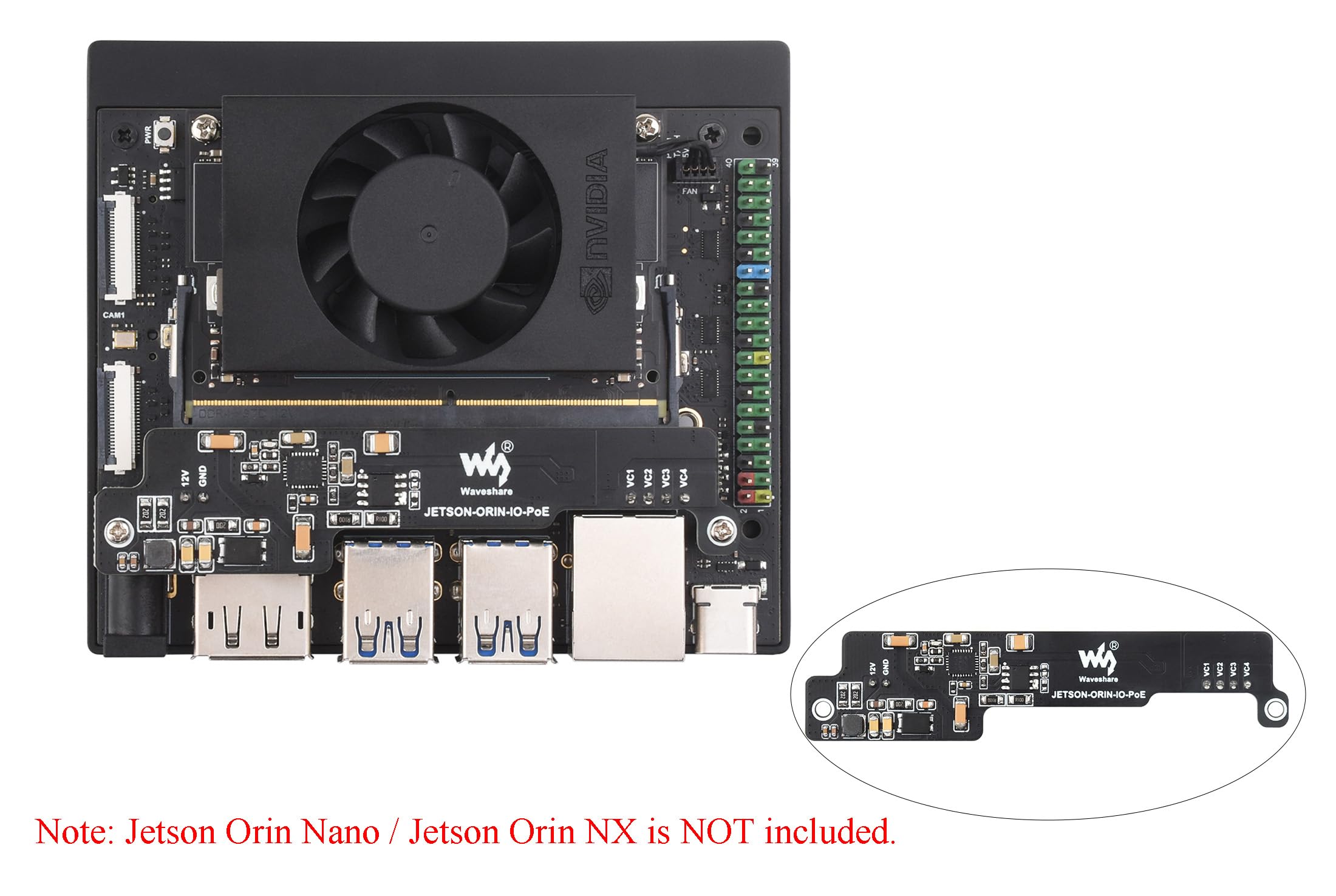 Amazon.com: PoE Expansion Board for Jetson Orin Nano or Jetson
